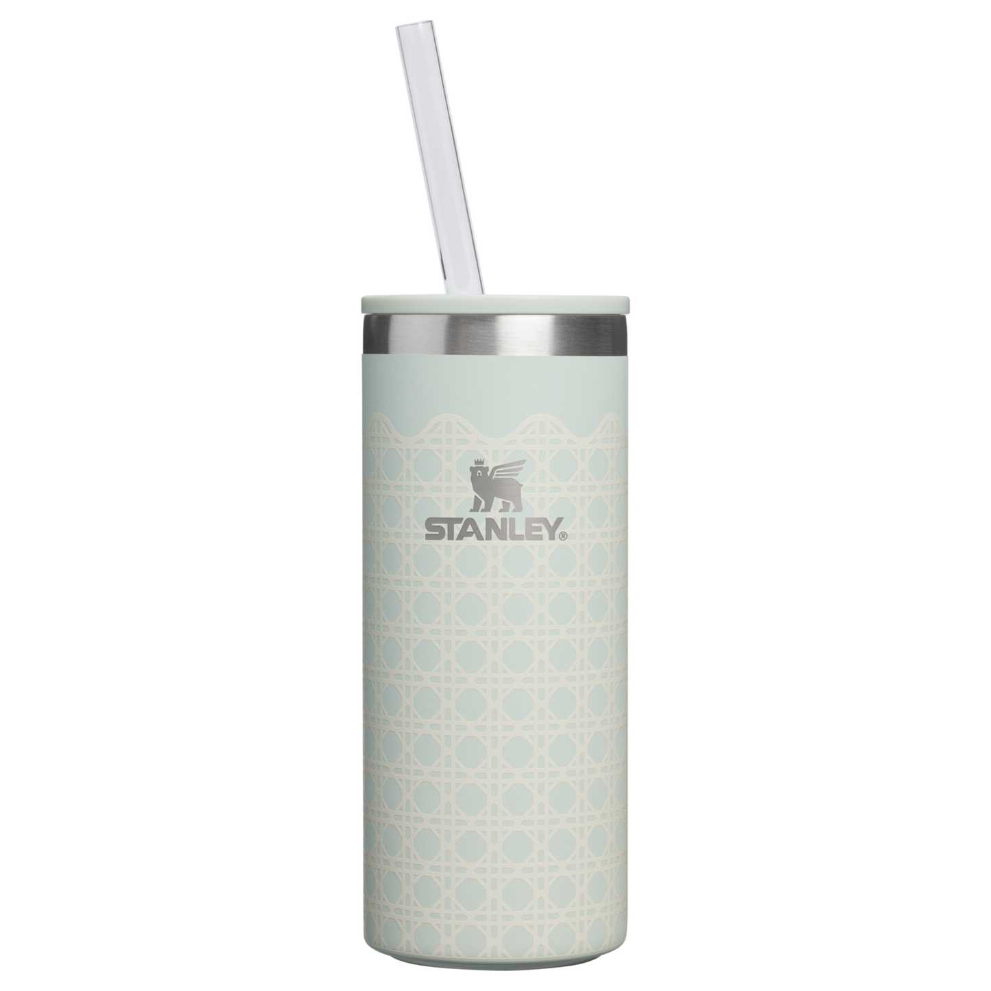 Ice-Retention The Everyday Slim Can Cooler Cup D350R - Heavy-Duty Ice-Retention Food & Beverage Carrier - Mist Rattan