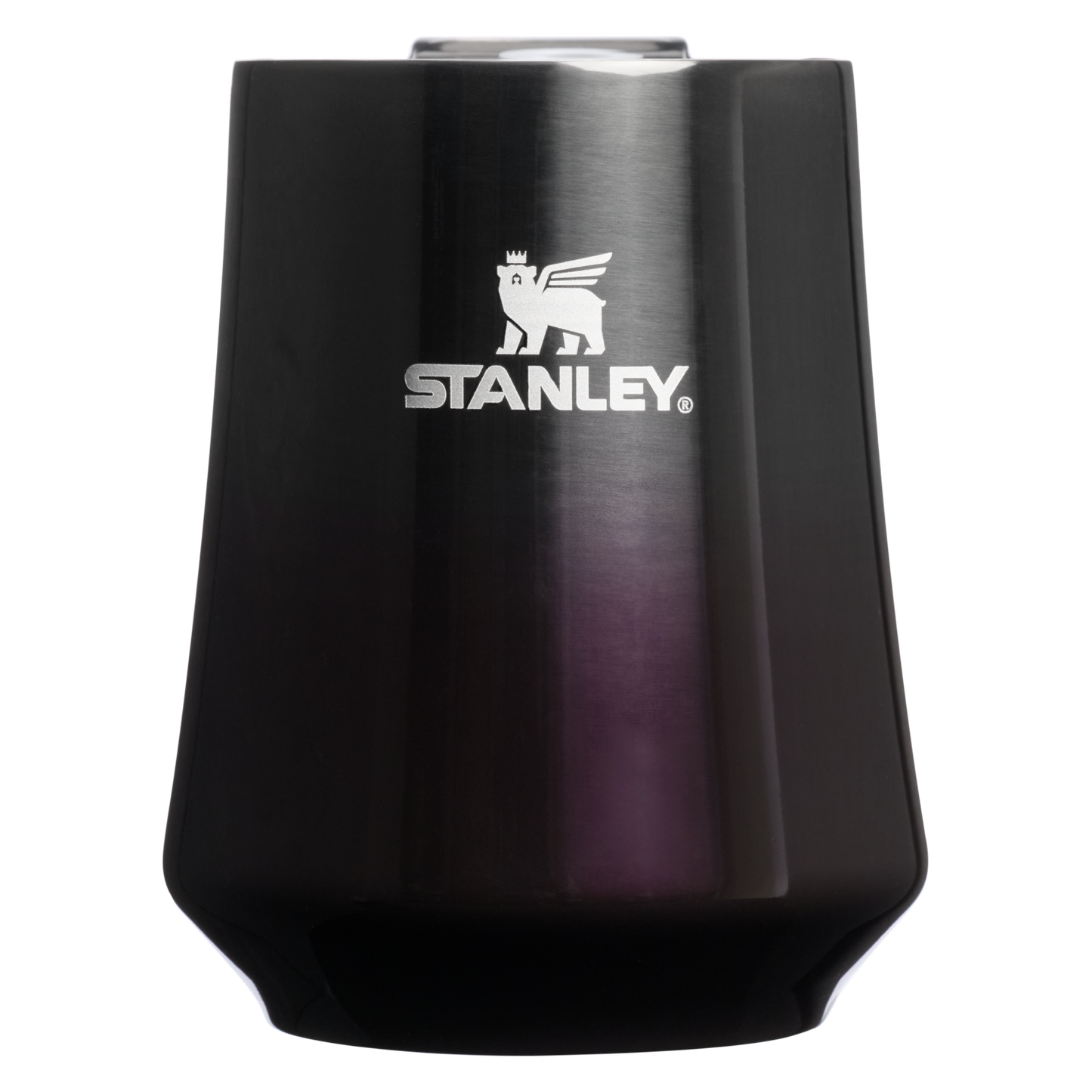 Elegant Stemless The Halloween Reserve Wine Tumbler D364P - Elegant Stemless Vacuum Insulated Wine Tumbler - Purple Night Shine