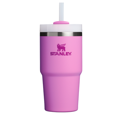 Splash-Resistant FlowState The Quencher H2.0 Flowstate Tumbler D030T - Double-Wall Vacuum Insulated Travel Tumbler with Straw Detail