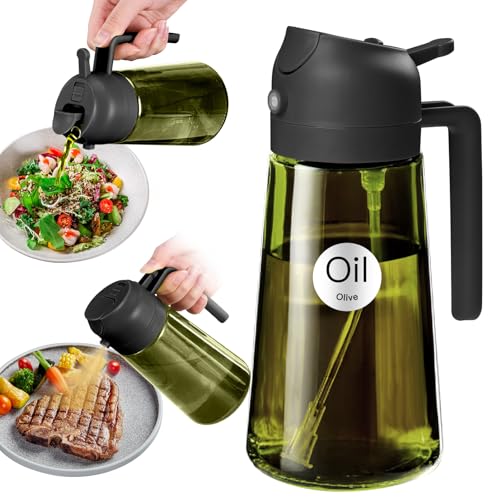 Classic YARRAMATE 16oz/470ml Light-Blocking Dark Oil Sprayer for Cooking, for Daily Use