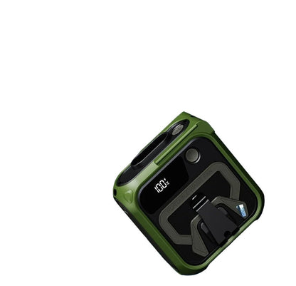 Portable Waist Fan Rechargeable Cooling Wearable Clip Body Belt Shirt Fans Hanging with Light for Camping Travel Outdoor Indoor