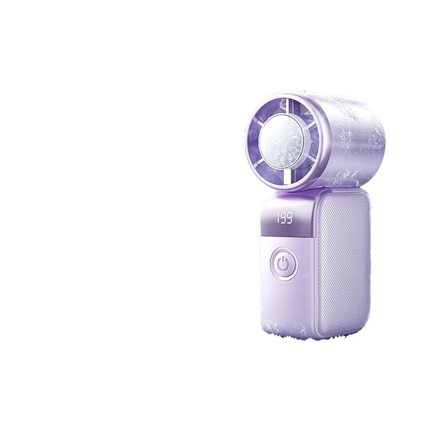 Of the mini portable handheld cooling fan USB rechargeable brushless motor high-speed turbine small wind cannon