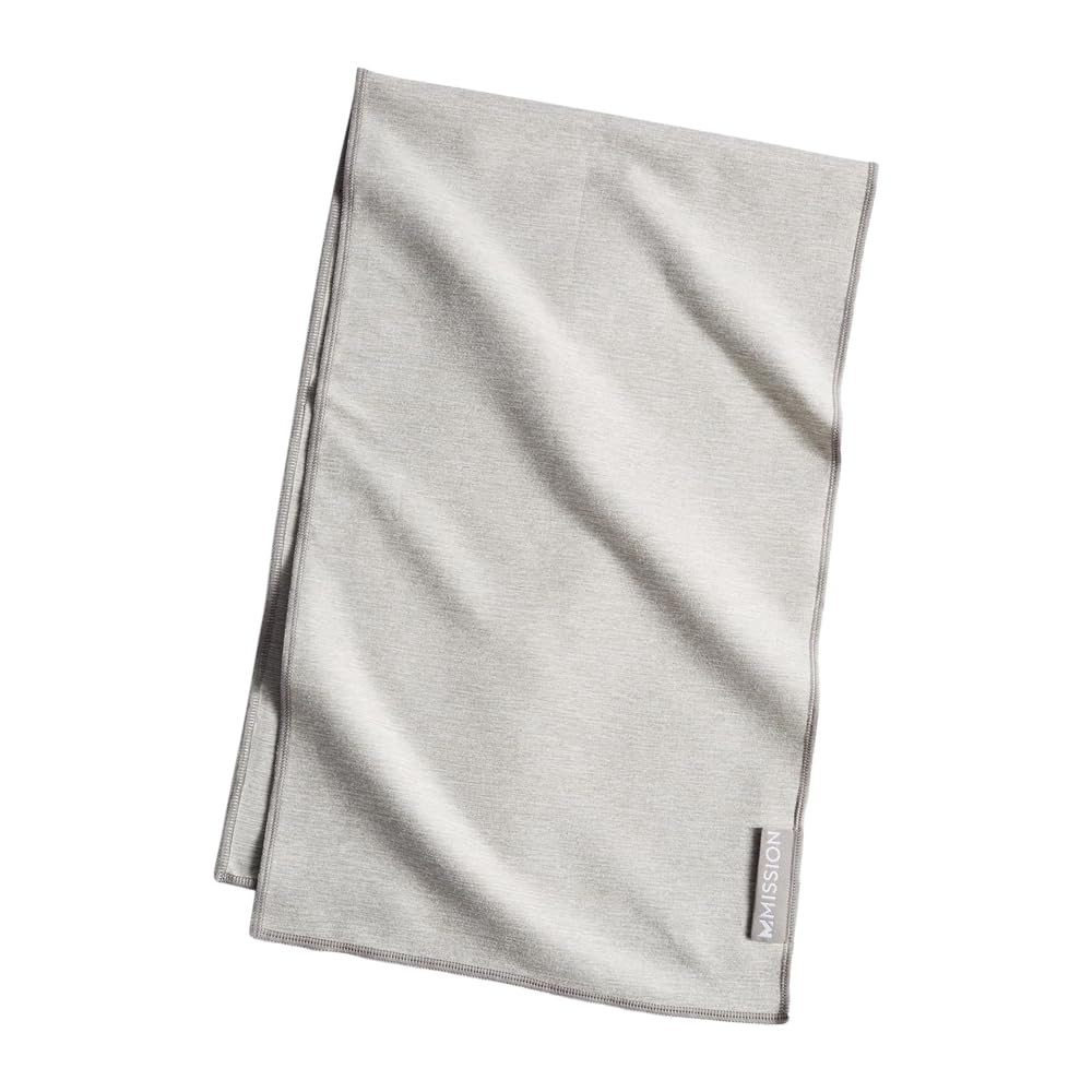 MISSION Original Cooling Towel - Soft, Durable Microfiber - Cools Up to 2 Hours - UPF 50 Sun Protection - Machine Washable