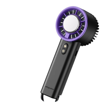 Usb fan handheld rechargeable summer portable mini refrigeration large wind adjustment
