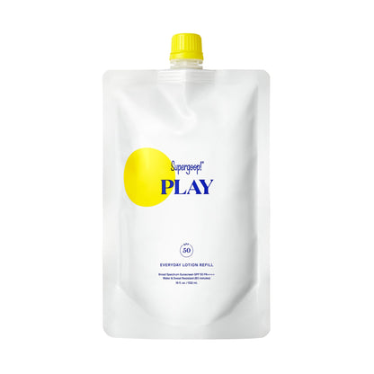 Supergoop! PLAY Everyday Lotion - Broad Spectrum Body & Face Sunscreen - Great for Active Days - Fast Absorbing, Water & Sweat Resistant