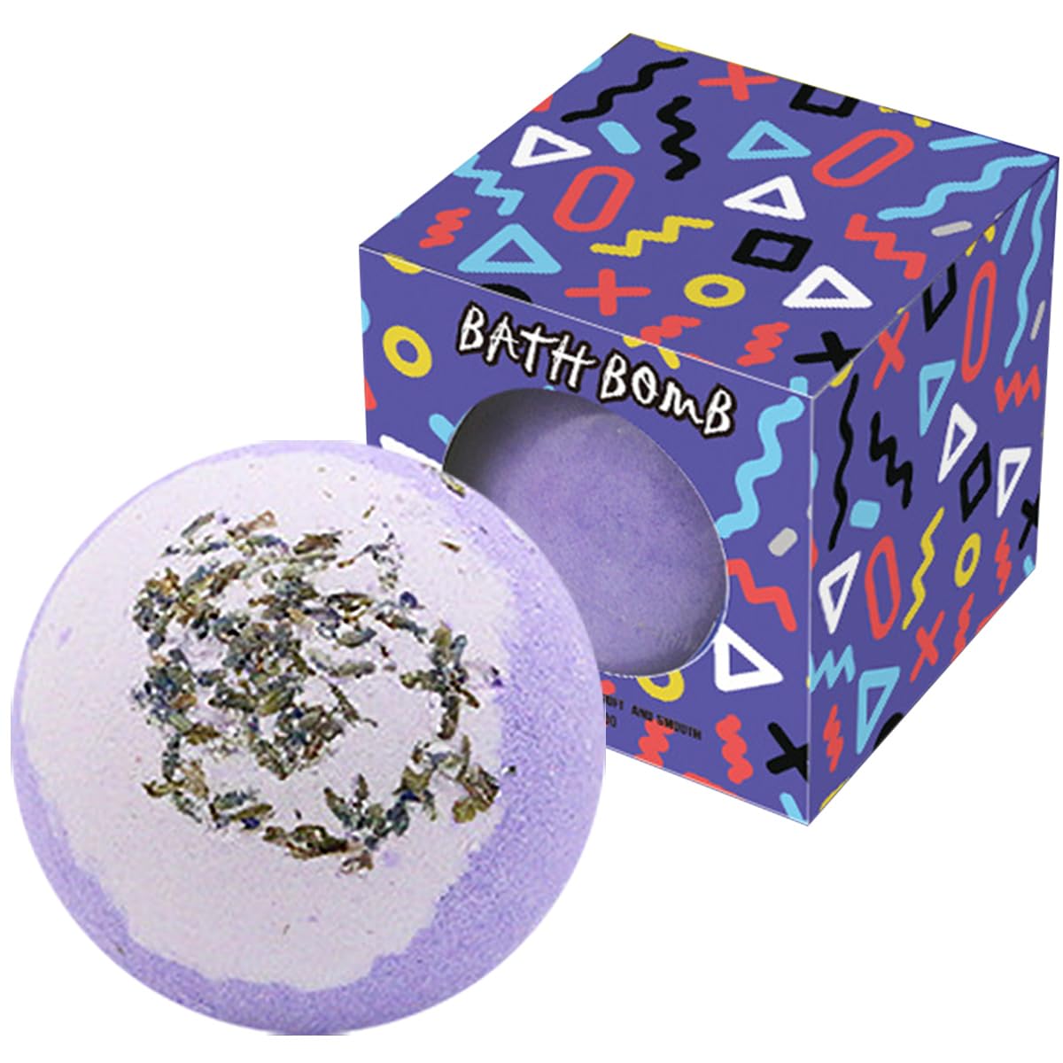Bath Bombs,2 Pack Fizzy Spa Gift Natural Hemp Oil Extract and Lavender Essential Oils Bath for Moisturizing Dry Skin,Relaxing,Bubble Bath for Gifts Idea for Men Women