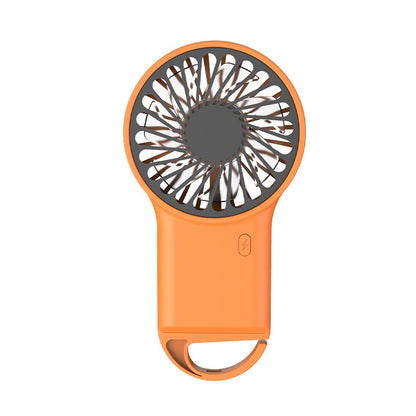 Handheld mountaineering fan USB charging mini desktop small portable | Green