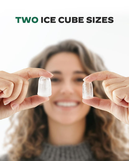 Silonn Nugget Ice Maker Countertop with APP & Voice Control, Self Cleaning Ice Machine with 3L Large Water Tank, 40 lbs/24H Soft Chewable Ice, Portable Pebble Ice Maker for Home, Kitchen and Party