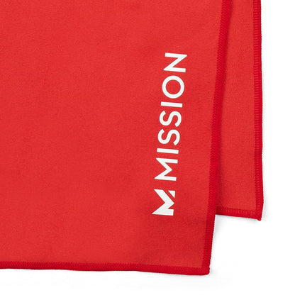 MISSION On-The-Go Cooling Towel, Blue - Soft, Lightweight Fabric - Cools Up to 2 Hours - UPF 50 Sun Protection - Machine Washable