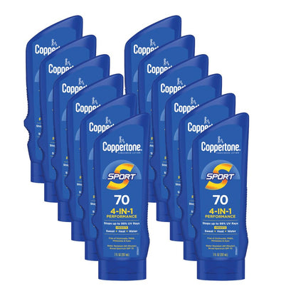Coppertone SPORT Sunscreen Lotion Broad Spectrum SPF 50 (3 Fluid Ounce) (Packaging may vary)