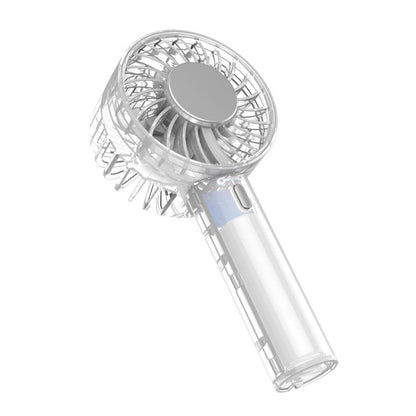 Refrigeration electric fan handheld outdoor small mini rechargeable style | One-Light