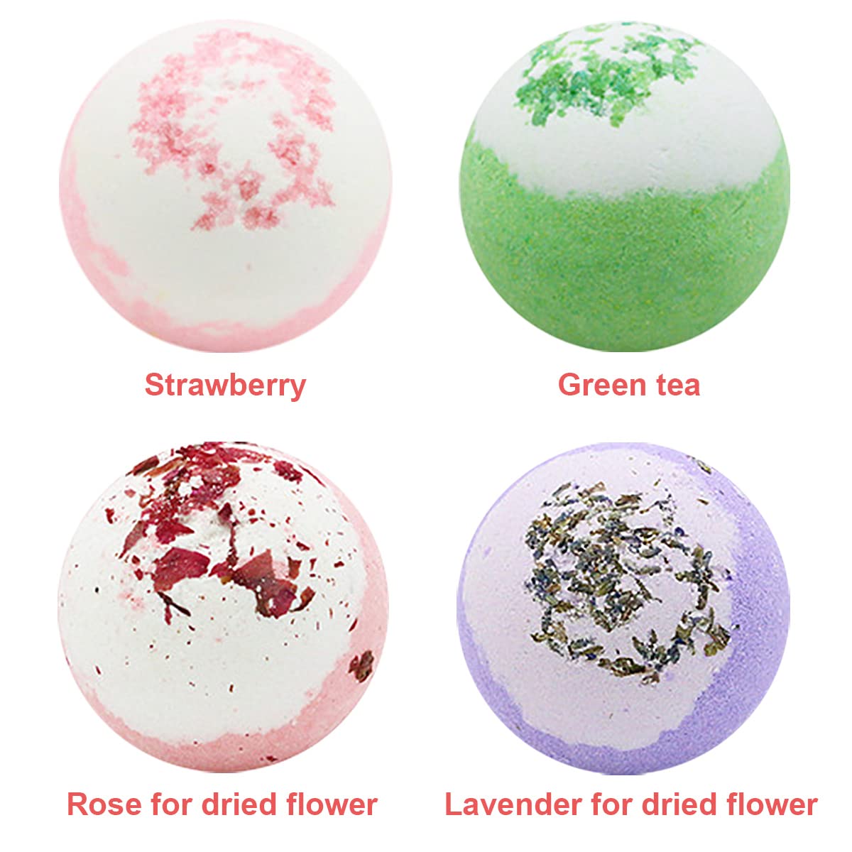 Bath Bombs,2 Pack Fizzy Spa Gift Natural Hemp Oil Extract and Lavender Essential Oils Bath for Moisturizing Dry Skin,Relaxing,Bubble Bath for Gifts Idea for Men Women