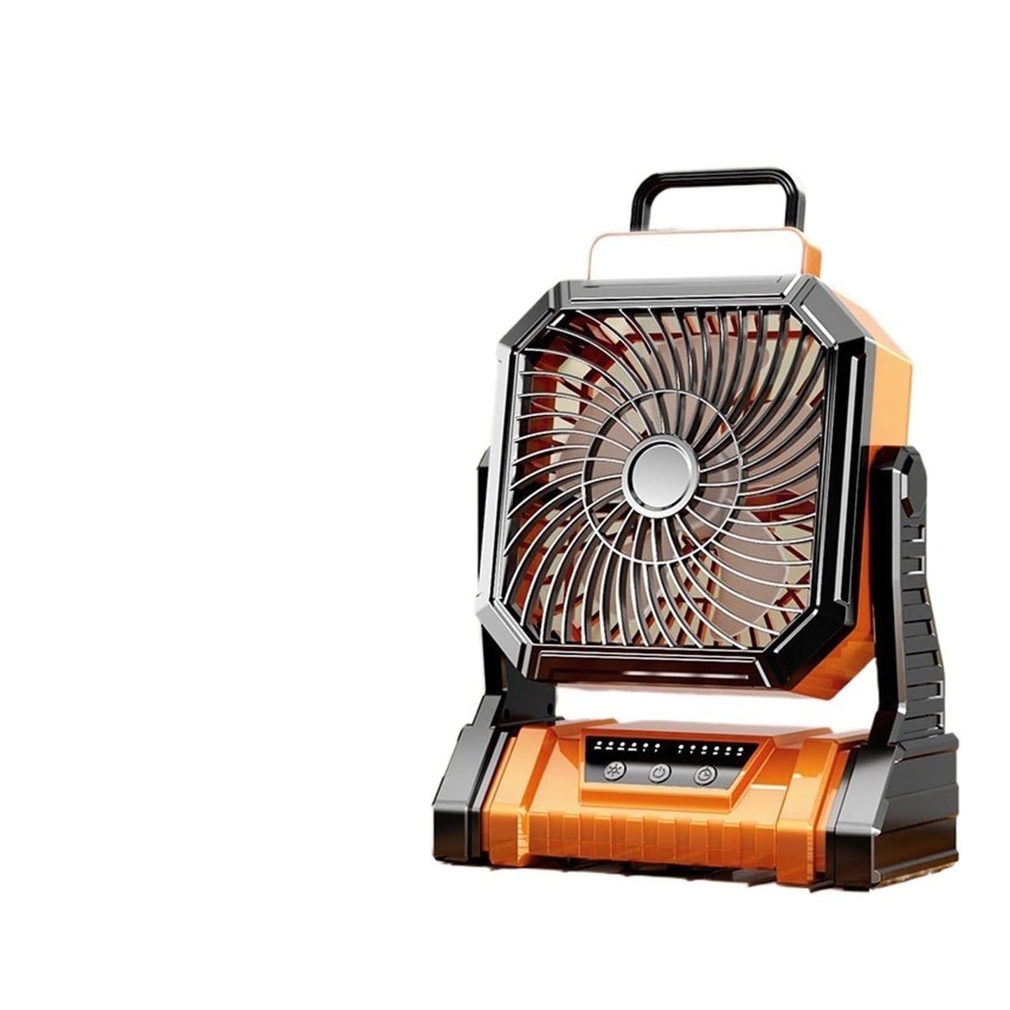 Small cooling fishing desktop fan long battery life construction site lighting charging camping tent portable outdoor