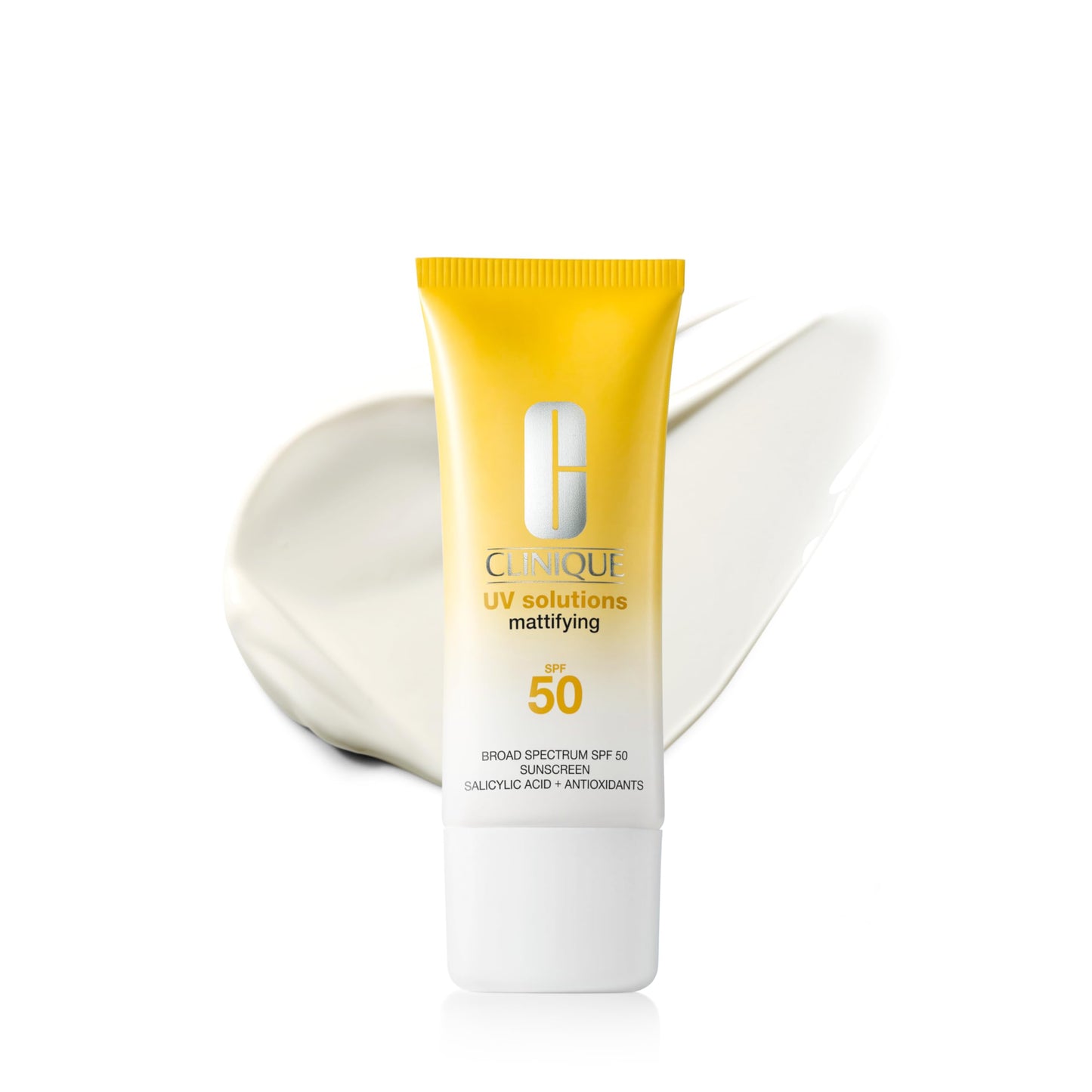 Clinique UV Solutions Sunscreen Broad Spectrum SPF 50 With Antioxidants | In Mattifying & Hydrating Formulas | No White Cast | Safe For Sensitive Skin, 1.3 Fl Oz
