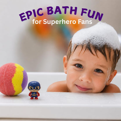 EvolutionUSA 12 Bloom Bath Bombs with Toys - Adorable Girl Bath Bomb Set, Bubbly Kids Bathbombs, Fizzy Bath Ball, Kids Bath Bombs for Girls, Childrens Bath Bomb Set Easter, Birthday, Christmas Gift