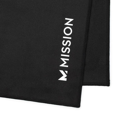 MISSION On-The-Go Cooling Towel, Blue - Soft, Lightweight Fabric - Cools Up to 2 Hours - UPF 50 Sun Protection - Machine Washable