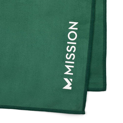 MISSION On-The-Go Cooling Towel, Blue - Soft, Lightweight Fabric - Cools Up to 2 Hours - UPF 50 Sun Protection - Machine Washable