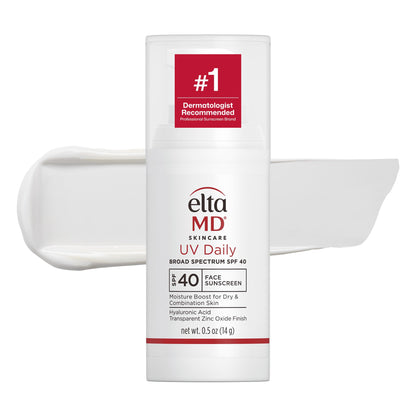 EltaMD UV Daily SPF Face Sunscreen Moisturizer with Zinc Oxide, Daily Face Moisturizer with SPF, Sunscreen for Dry Skin