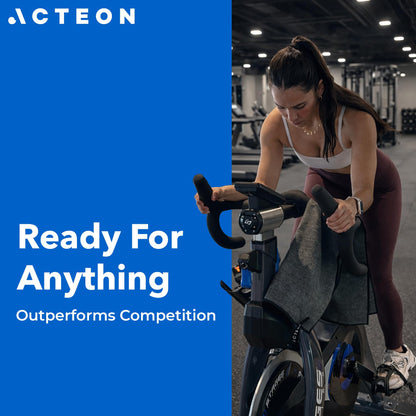 Acteon Microfiber Gym Towels 5 Pack, Quick Dry Silver ION Odor-Free Sweat Towel, Super Absorbent Fast Drying for Men & Women, Workout, Yoga, Running, Hiking, Travel – 16x30.5 Inch