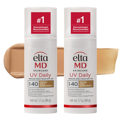 EltaMD UV Daily SPF Face Sunscreen Moisturizer with Zinc Oxide, Daily Face Moisturizer with SPF, Sunscreen for Dry Skin