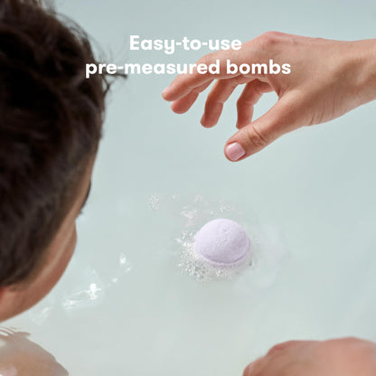 Frida Baby Natural Vapor Bath Bombs for Toddlers & Kids, Eucalyptus Essential Oil Bath Bombs for Aromatherapy, 10 Count