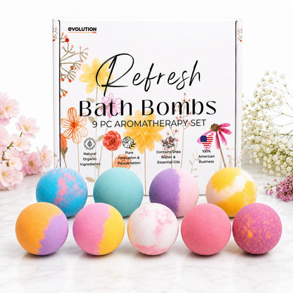 EvolutionUSA 12 Bloom Bath Bombs with Toys - Adorable Girl Bath Bomb Set, Bubbly Kids Bathbombs, Fizzy Bath Ball, Kids Bath Bombs for Girls, Childrens Bath Bomb Set Easter, Birthday, Christmas Gift