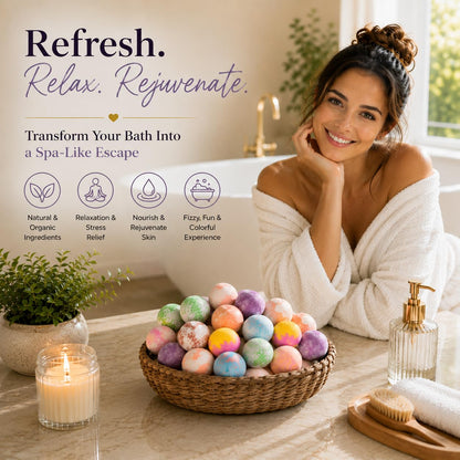 EvolutionUSA 12 Bloom Bath Bombs with Toys - Adorable Girl Bath Bomb Set, Bubbly Kids Bathbombs, Fizzy Bath Ball, Kids Bath Bombs for Girls, Childrens Bath Bomb Set Easter, Birthday, Christmas Gift