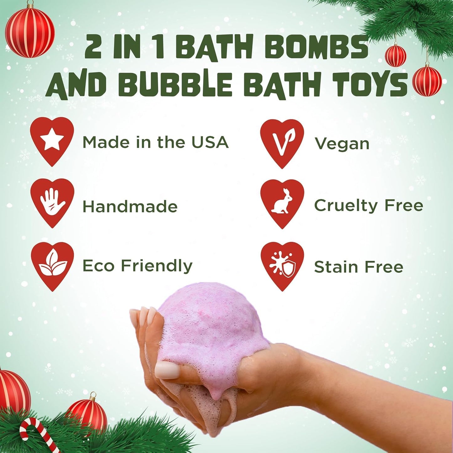 Superhero Bath Bombs for Kids with Surprise Toys Inside (6 Pack) - Large Bubble Bomb Fizzies for Boys, Girls, & Toddlers - Birthday Gift for Kids - Fruity Scent, USA Made by Two Sisters