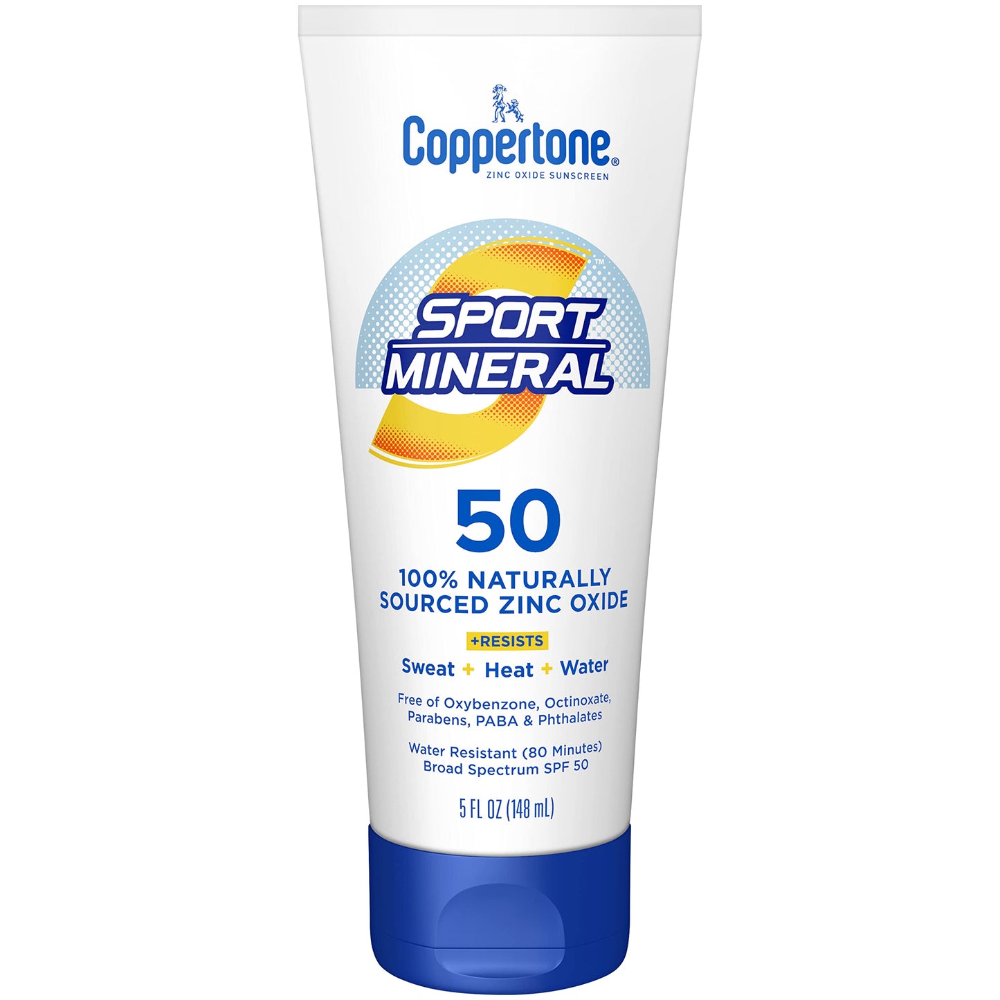 Coppertone SPORT Sunscreen Lotion Broad Spectrum SPF 50 (3 Fluid Ounce) (Packaging may vary)