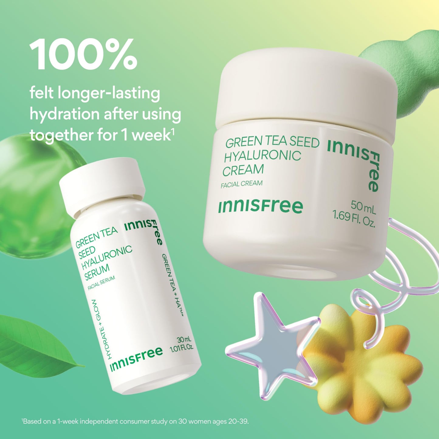 innisfree Daily UV Defense SPF 50+ PA++++ Korean Face & Body Sunscreen, Broad Spectrum, Invisible Finish, No White Cast, Lightweight, Hydrating