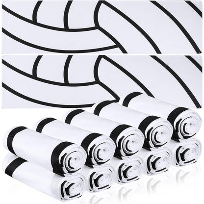 12 Pcs Cooling Towel Baseball Football Basketball Breathable Chilly Softball Soccer Ice Towel, 40"x12" Tennis Microfiber Accessories for Player(White,Baseball)