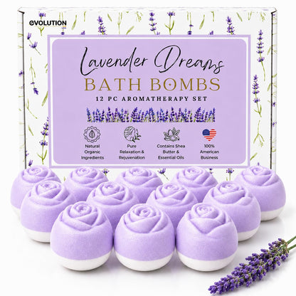 EvolutionUSA 12 Bloom Bath Bombs with Toys - Adorable Girl Bath Bomb Set, Bubbly Kids Bathbombs, Fizzy Bath Ball, Kids Bath Bombs for Girls, Childrens Bath Bomb Set Easter, Birthday, Christmas Gift