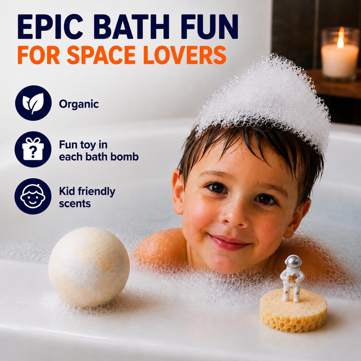 EvolutionUSA 12 Bloom Bath Bombs with Toys - Adorable Girl Bath Bomb Set, Bubbly Kids Bathbombs, Fizzy Bath Ball, Kids Bath Bombs for Girls, Childrens Bath Bomb Set Easter, Birthday, Christmas Gift