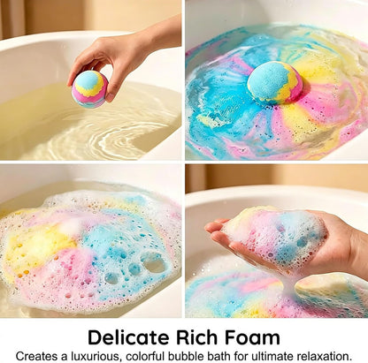 Bath Bombs with Toys Inside, 12 Pack Natural Bubble Bath Bombs with Surprise Toy for Easter Basket Stuffers Gifts