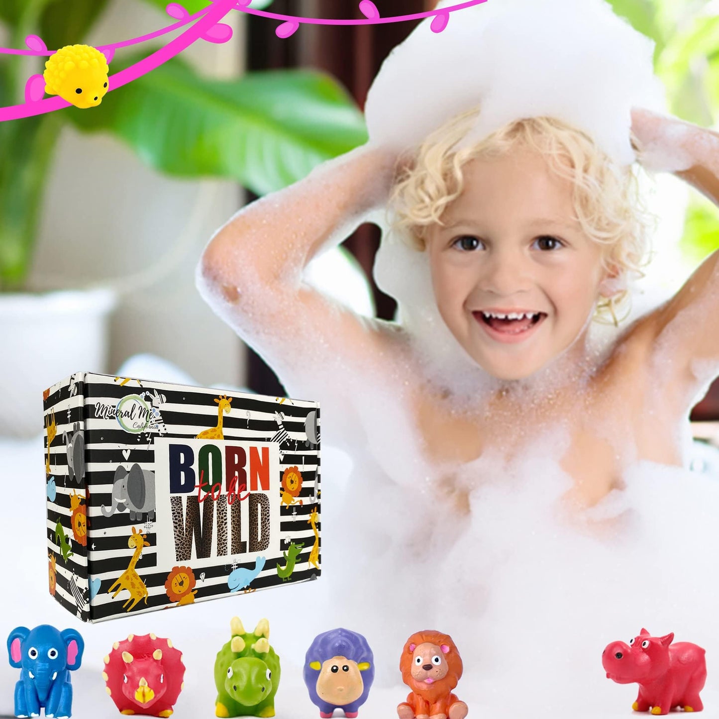 Bath Bombs for Kids with Surprise Inside - Organic, Gentle & Kid Friendly Bubble Bath Fizzies with Toys Inside. Spa Bath Fizz Balls Kit. Fizzy Balls w/Rich Bubbles, Birthday Gifts for Boys, Girls