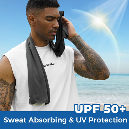 Sukeen Cooling Towels 6 Pack (40"x12"), Cooling Towels for Neck and Face, Quick Dry Sport Camping Cooling Towel, Cold Towel for Hot Weather