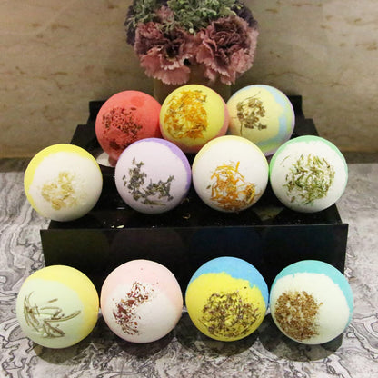 Bath Bombs,2 Pack Fizzy Spa Gift Natural Hemp Oil Extract and Lavender Essential Oils Bath for Moisturizing Dry Skin,Relaxing,Bubble Bath for Gifts Idea for Men Women