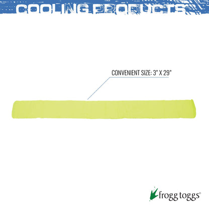 FROGG TOGGS Chilly Mini Cooling Neck Towel, 29" x 3"