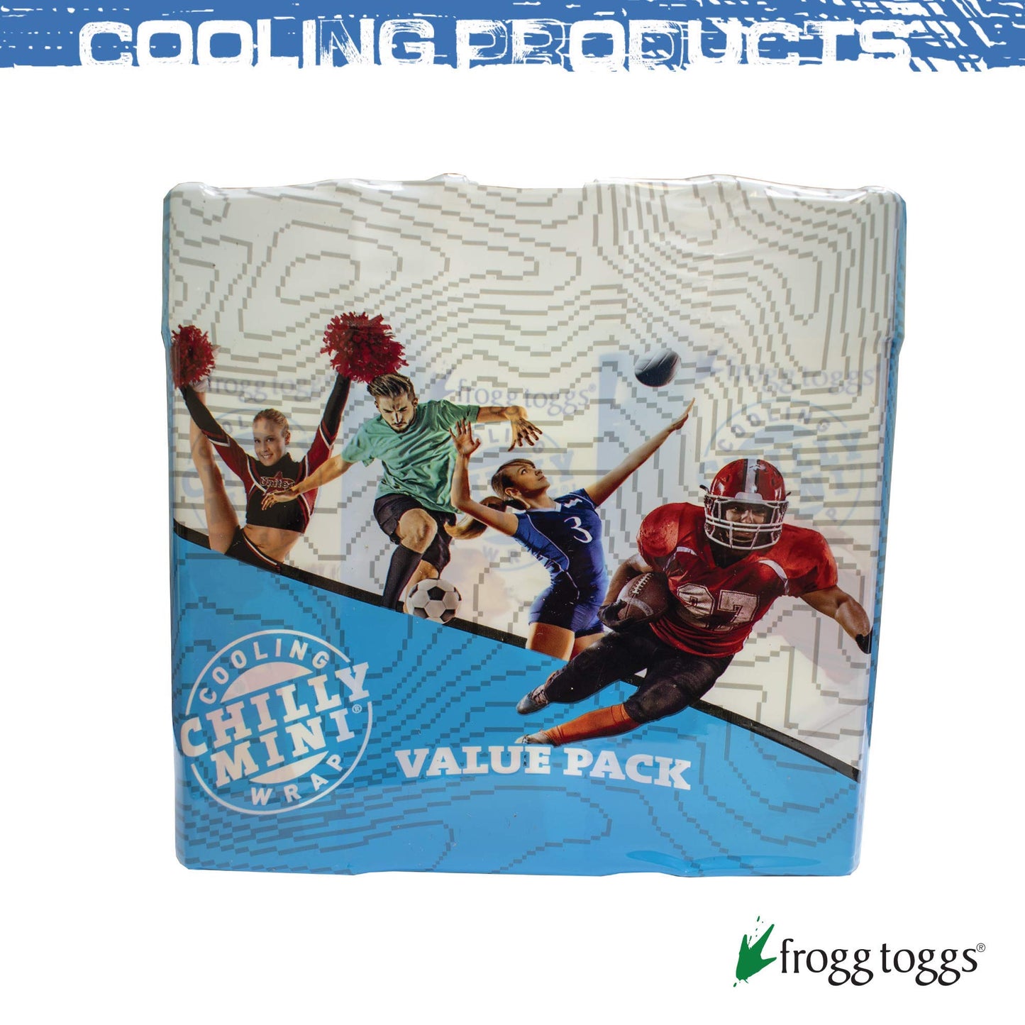 FROGG TOGGS Chilly Mini Cooling Neck Towel, 29" x 3"