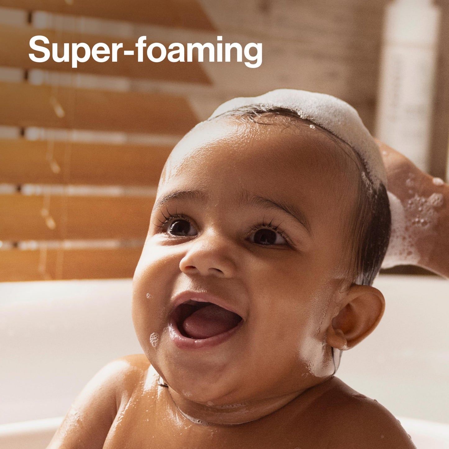 The Honest Company Foaming Bubble Bath & Baby Wash, Tear-Free, Hypoallergenic, Natural Formula, Lavender Calm Scent, 12 fl oz