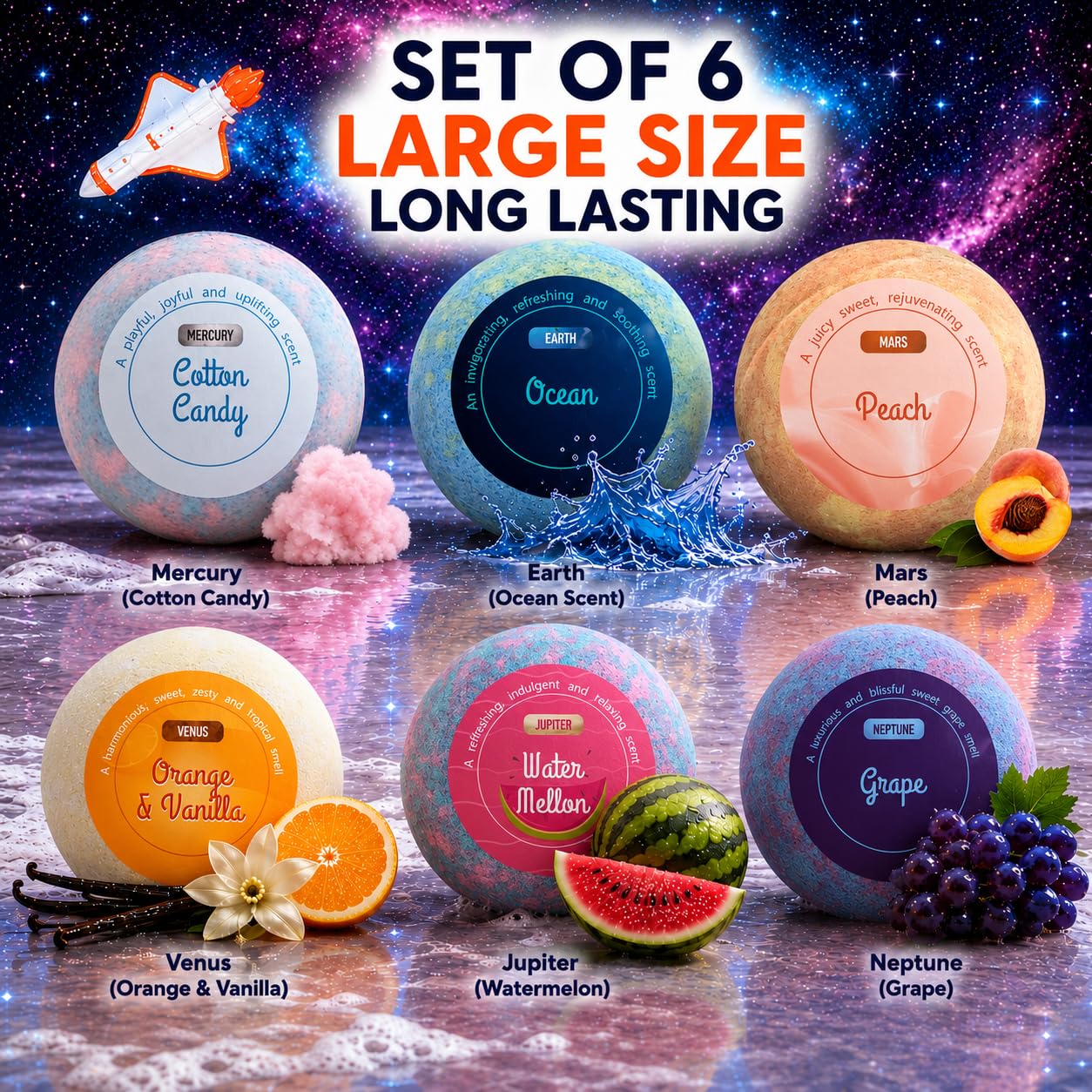 EvolutionUSA 12 Bloom Bath Bombs with Toys - Adorable Girl Bath Bomb Set, Bubbly Kids Bathbombs, Fizzy Bath Ball, Kids Bath Bombs for Girls, Childrens Bath Bomb Set Easter, Birthday, Christmas Gift