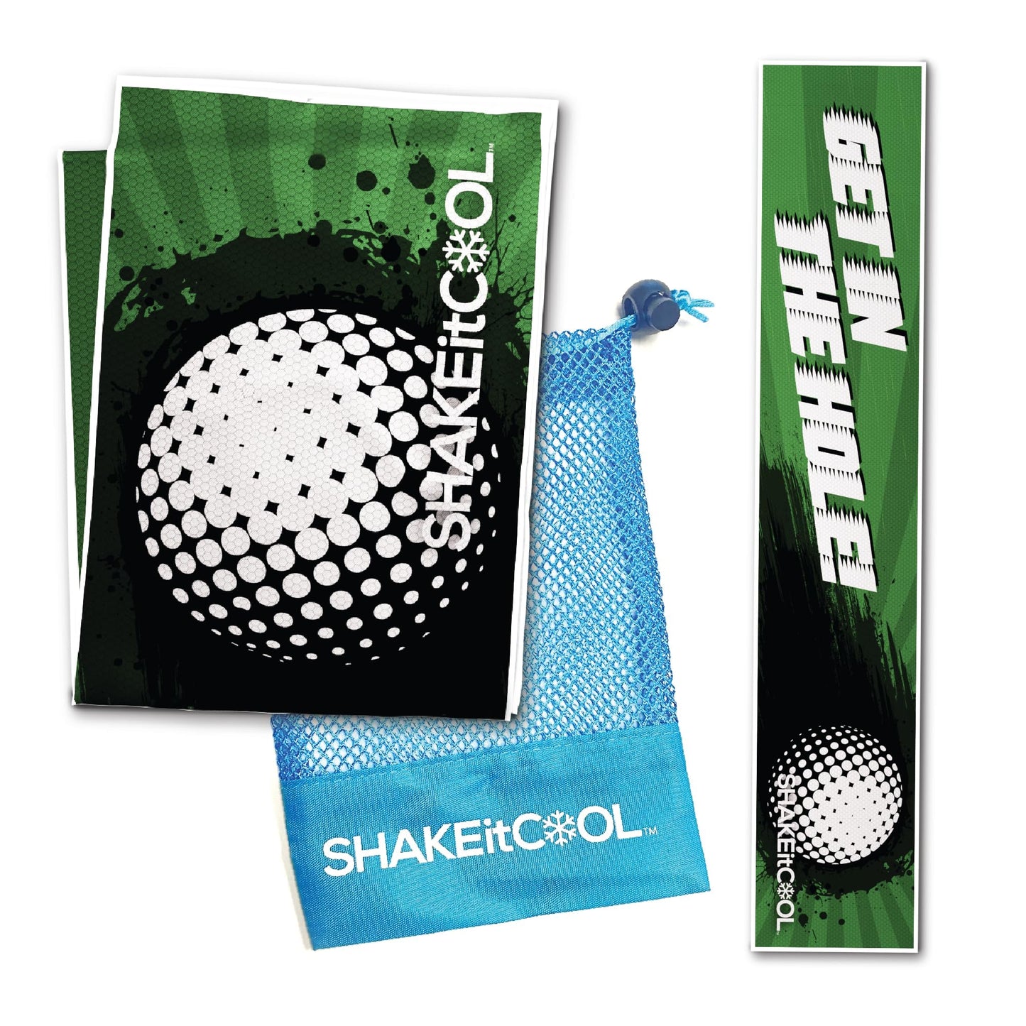 SHAKEitCOOL Original Cooling Towel – Be Cool in Style - Heat Relief, Soft, Lightweight, Sun Protection, Easy Clean - Perfect for Biking, Running, Yoga, Gym, Gardening - Aurora