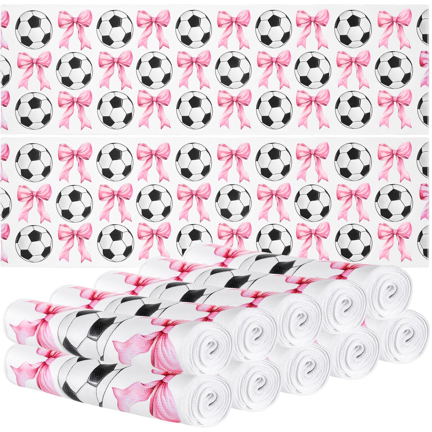 12 Pcs Cooling Towel Baseball Football Basketball Breathable Chilly Softball Soccer Ice Towel, 40"x12" Tennis Microfiber Accessories for Player(White,Baseball)