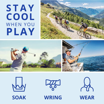 FROGG TOGGS iCOOL Cooling Towel 2 Pack