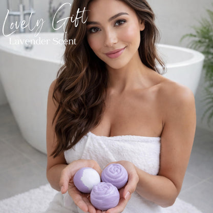 EvolutionUSA 12 Bloom Bath Bombs with Toys - Adorable Girl Bath Bomb Set, Bubbly Kids Bathbombs, Fizzy Bath Ball, Kids Bath Bombs for Girls, Childrens Bath Bomb Set Easter, Birthday, Christmas Gift