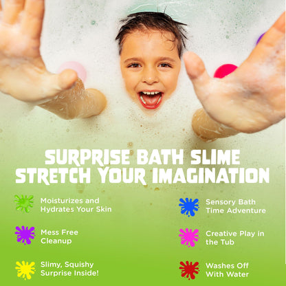 Superhero Bath Bombs for Kids with Surprise Toys Inside (6 Pack) - Large Bubble Bomb Fizzies for Boys, Girls, & Toddlers - Birthday Gift for Kids - Fruity Scent, USA Made by Two Sisters