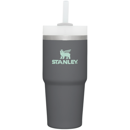 Insulated Travel The Quencher H2.0 Flowstate Tumbler D214X - Double-Wall Vacuum Insulated Travel Tumbler with Straw Detail