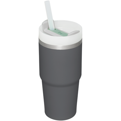 Insulated Travel The Quencher H2.0 Flowstate Tumbler D214X - Double-Wall Vacuum Insulated Travel Tumbler with Straw Detail