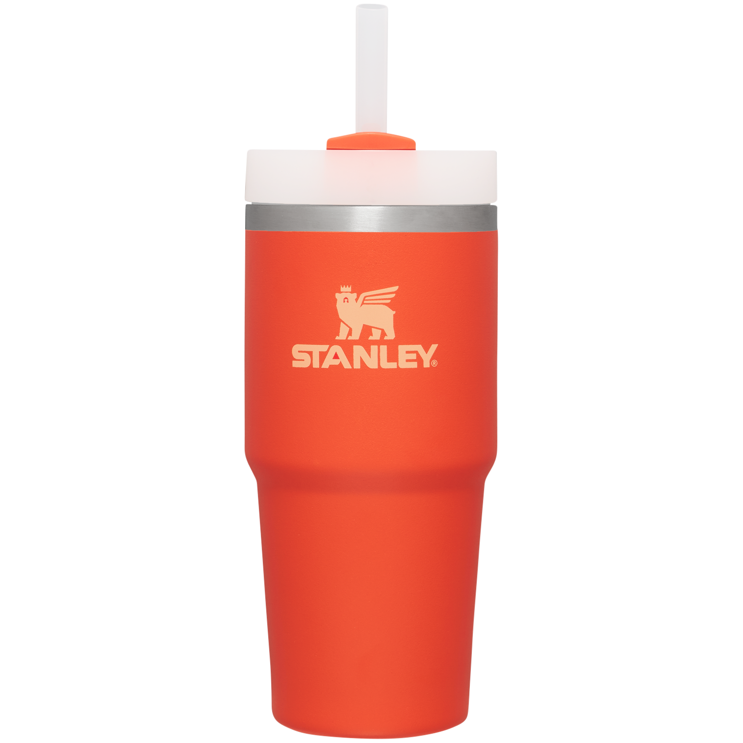 Car-Cup Friendly The Quencher H2.0 Flowstate Tumbler  | Stanley Create D329E - Double-Wall Vacuum Insulated Travel Tumbler with Straw Detail