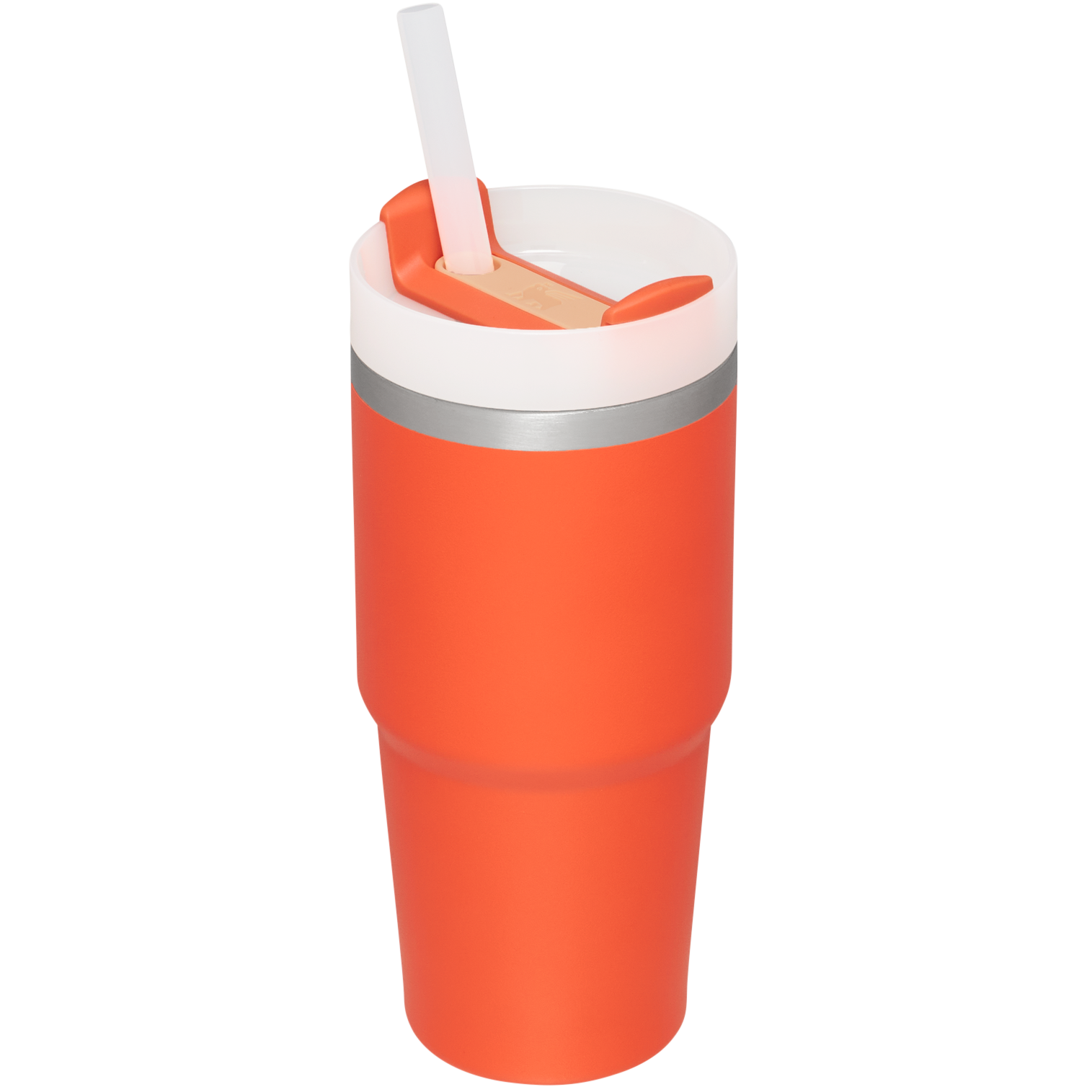 Car-Cup Friendly The Quencher H2.0 Flowstate Tumbler  | Stanley Create D329E - Double-Wall Vacuum Insulated Travel Tumbler with Straw Detail